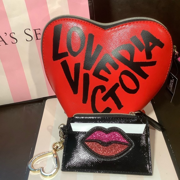 Heart Make-Up Bag & Lip Card Holder - Picture 12 of 12